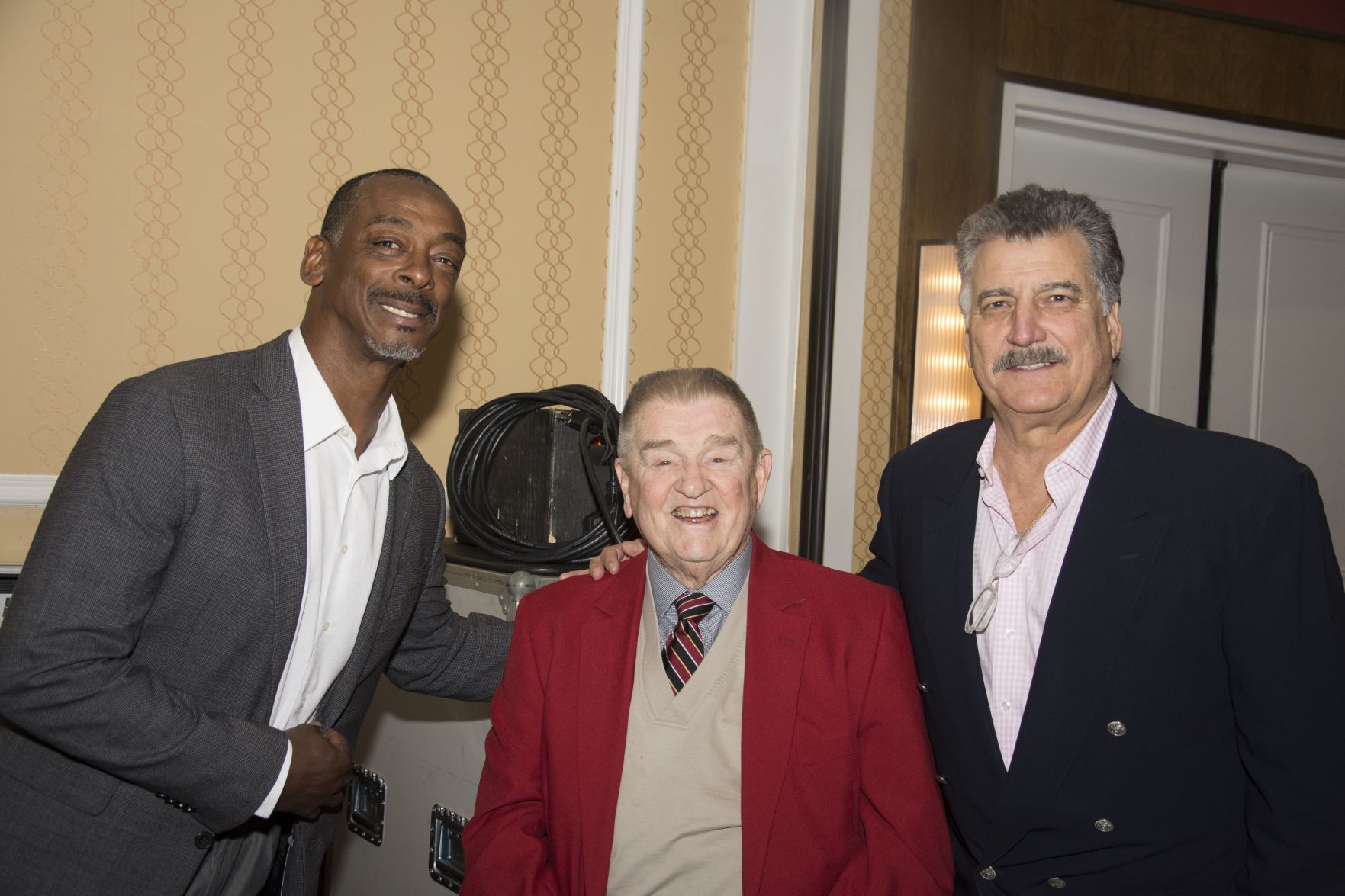 Willie McGee, Whitey Herzog, Keith Hernandez